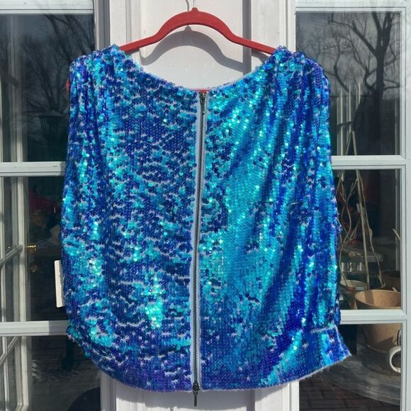 Anthropologie Pilcro Cashmere Sequin Sweater Vest NWT - Picture 10 of 10